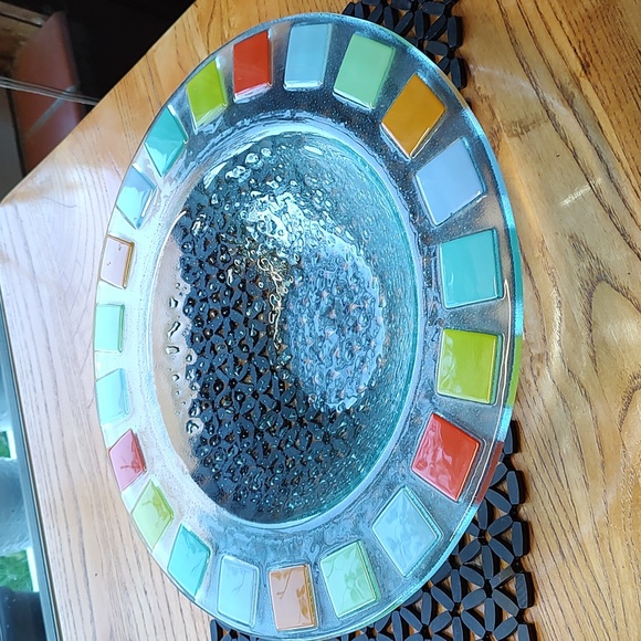 Villeroy & Boch glass serving bowl